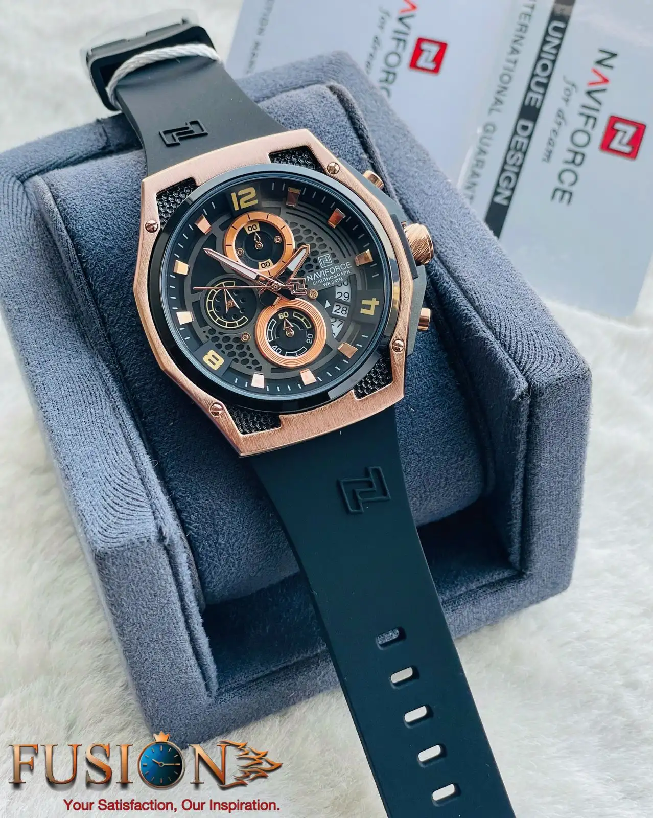 Naviforce 8051 Silicone Authentic Watch