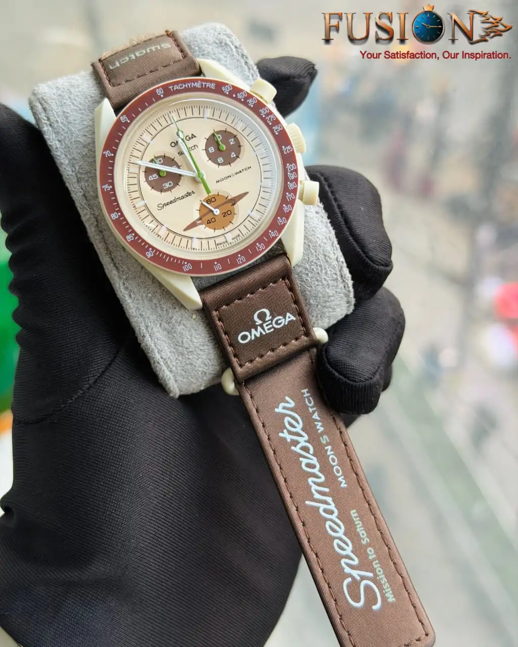 Omega x Swatch SpeedMaster MoonSwatch Misson to Saturn || AA Grade Inspired Version